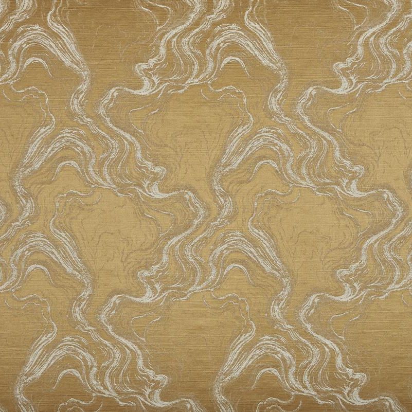 Cecilia in Brass by Bill Beaumont Textiles | Curtain Fabric Store