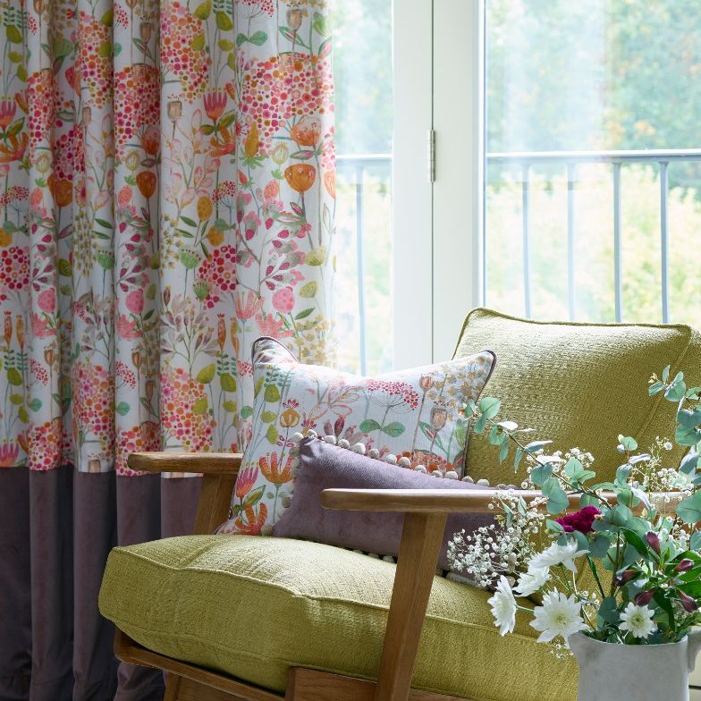 Ailsa in Cornflower by Voyage Maison | Curtain Fabric Store